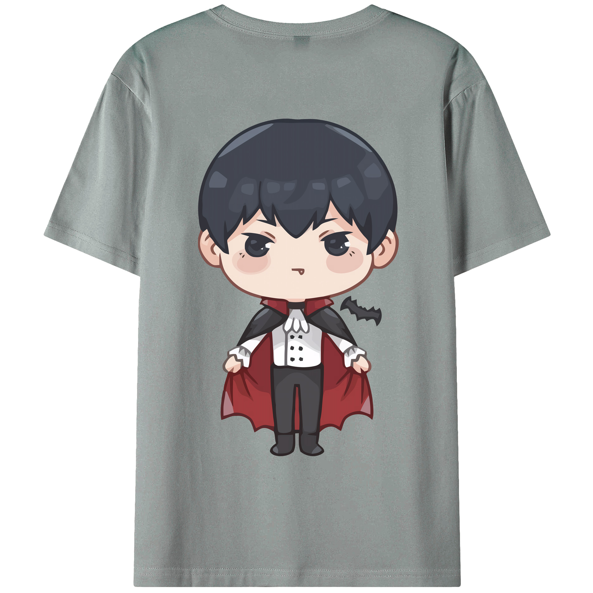 （画像用） ハイキュー!! Haikyu!! 綿100％ メンズ半袖Tシャツ（バックプリント） 通気性